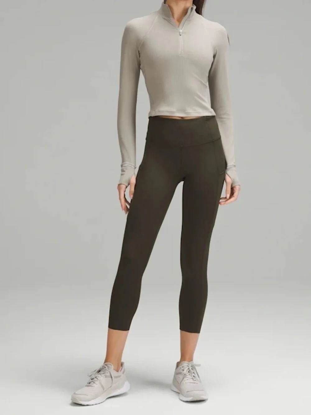 Lululemon Fast and Free High-Rise Crop 23